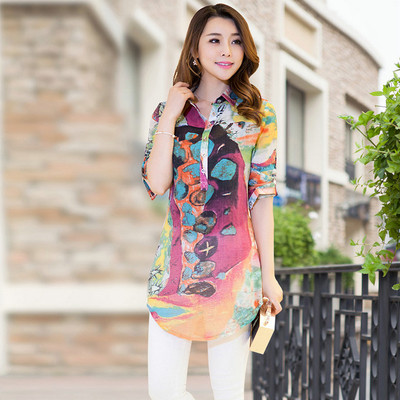 Női alkalmi színes ing, hosszú ujjal több színben