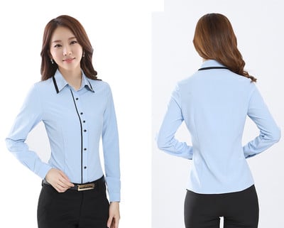 Női testalkatú ing rövid és hosszú ujjal, két színben