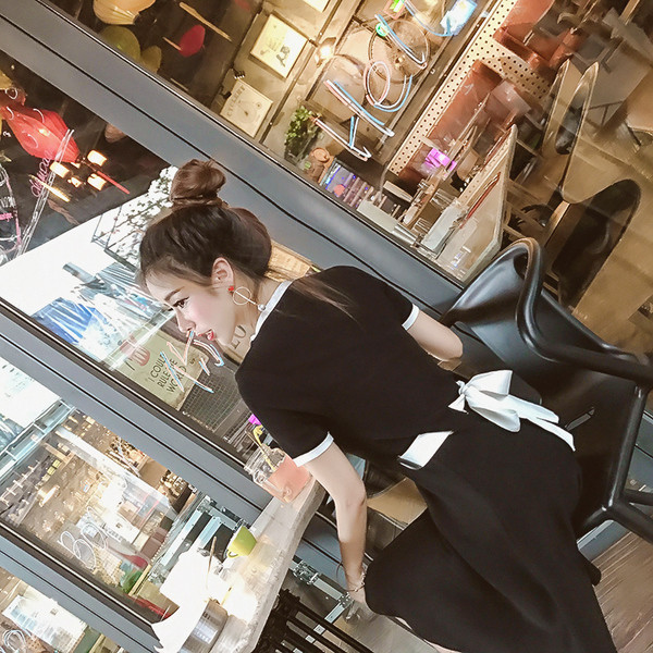 Stílusos női szabású ruha három színben