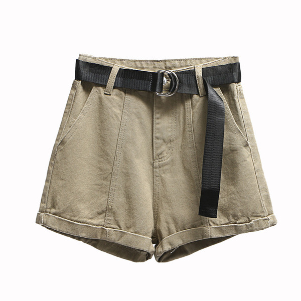Kényelmes nyári rövidnadrág nőknek magas derékkal, 4 színben