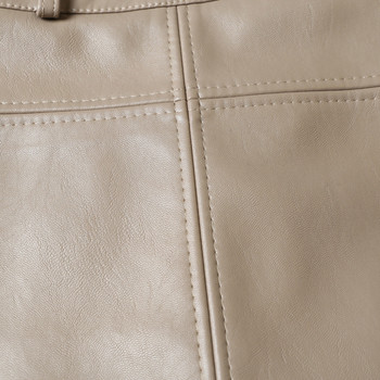 Stílusos női szoknya öko bőrből három színben