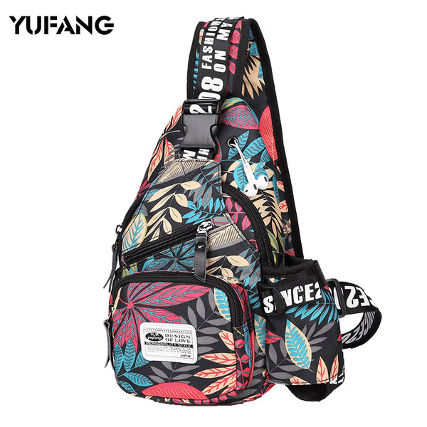 Hétköznapi férfi kis hátizsák három színben virágmintás zsebekkel