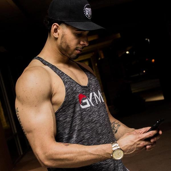 Férfi sportcipő három színben felirattal