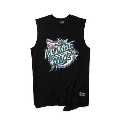 Férfi felső három színben nyomattal és felirattal