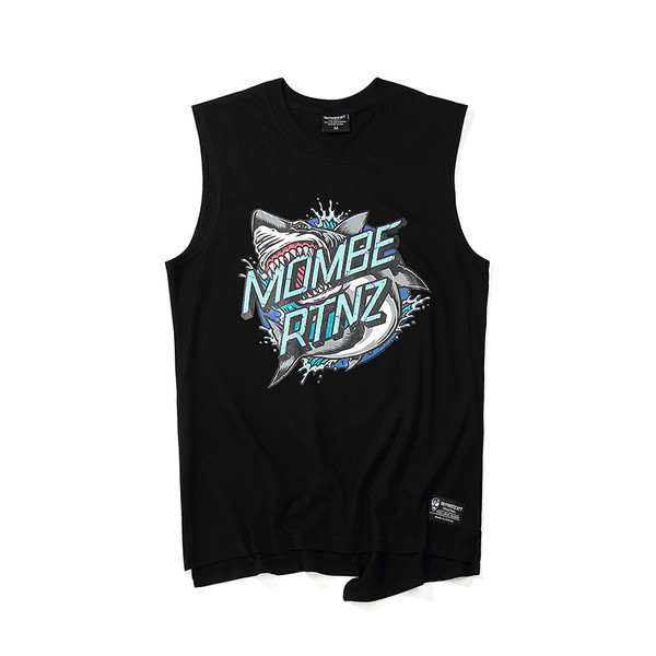 Férfi felső három színben nyomattal és felirattal