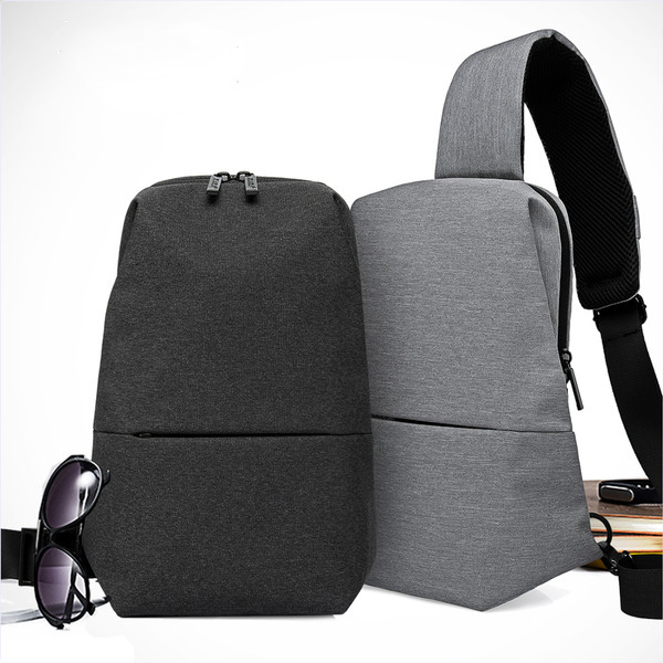 Mindennapi kis férfi válltáska vízálló két színben