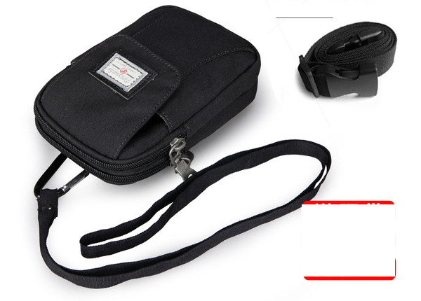 Kicsi férfi szövettáska derékfogantyú nélkül