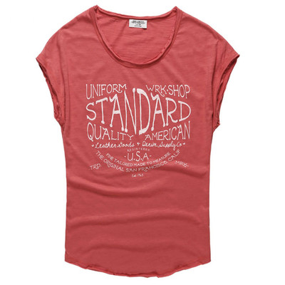 Nyári napi férfi felső több színben felirattal