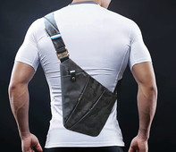 Kompakt férfi táska egy fogantyúval, vízálló három színben