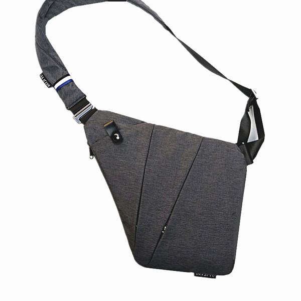 Kompakt férfi táska egy fogantyúval, vízálló három színben