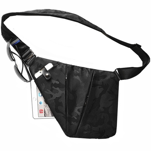 Kompakt férfi táska egy fogantyúval, vízálló három színben