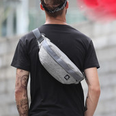 Kis sport férfi szürke táska