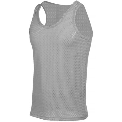 Mъжки мрежест потник в няколко цвята с О-образно деколте