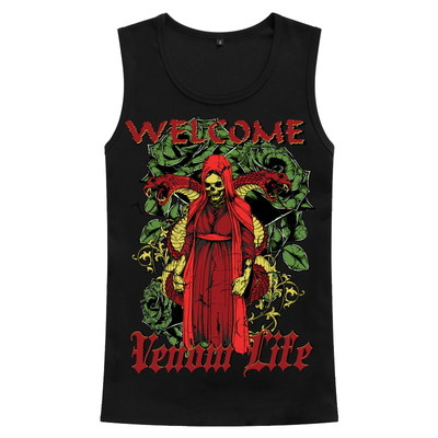 Μοντέρνο ανδρικό αμάνικο με διαφορετικές 3D εκτυπώσεις