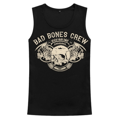 Μοντέρνο ανδρικό αμάνικο με διαφορετικές 3D εκτυπώσεις