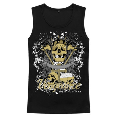 Μοντέρνο ανδρικό αμάνικο με διαφορετικές 3D εκτυπώσεις