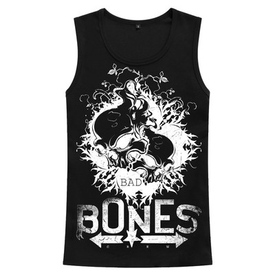 Μοντέρνο ανδρικό αμάνικο με διαφορετικές 3D εκτυπώσεις