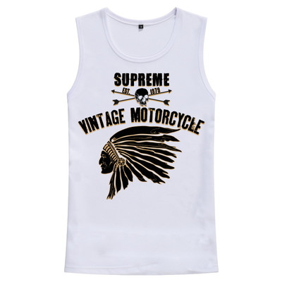 Μοντέρνο ανδρικό αμάνικο με διαφορετικές 3D εκτυπώσεις