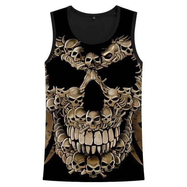 T-shirt κατάλληλο για άνδρες και γυναίκες με διαφορετικές 3D εκτυπώσεις