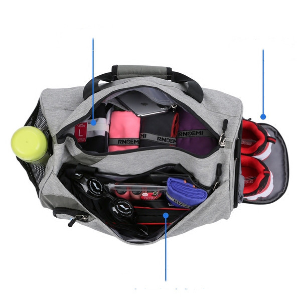 Univerzális hátizsák sportoláshoz és utazáshoz széles vállfogantyúval, két méretben