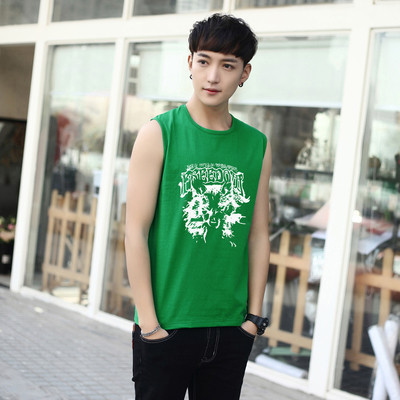 Мъжки потник в няколко модела с етно мотиви,надпис и щампа