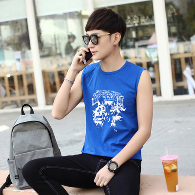 Мъжки потник в няколко модела с етно мотиви,надпис и щампа