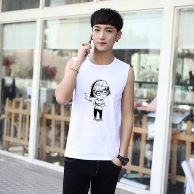 Мъжки потник в няколко модела с етно мотиви,надпис и щампа