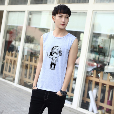 Мъжки потник в няколко модела с етно мотиви,надпис и щампа