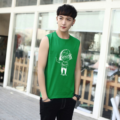 Мъжки потник в няколко модела с етно мотиви,надпис и щампа