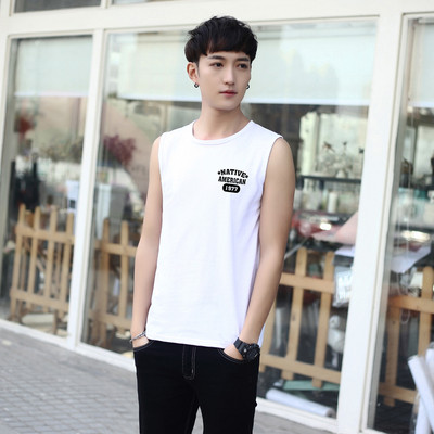 Мъжки потник в няколко модела с етно мотиви,надпис и щампа