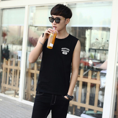 Мъжки потник в няколко модела с етно мотиви,надпис и щампа