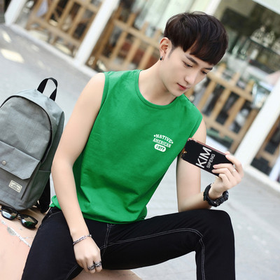 Мъжки потник в няколко модела с етно мотиви,надпис и щампа