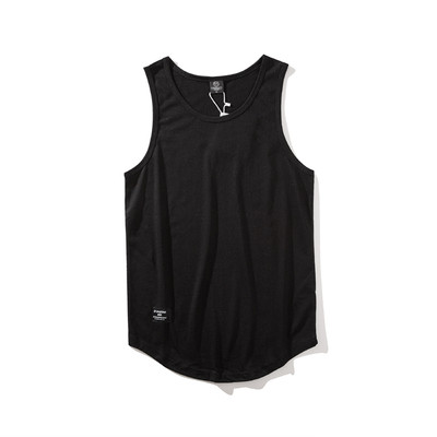 Hosszú tiszta férfi felső fekete-fehér színben