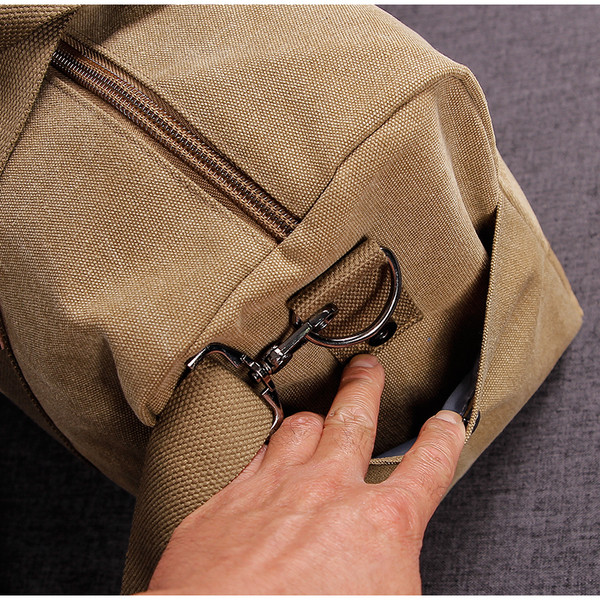 Férfi velúr táska utazáshoz és sportoláshoz