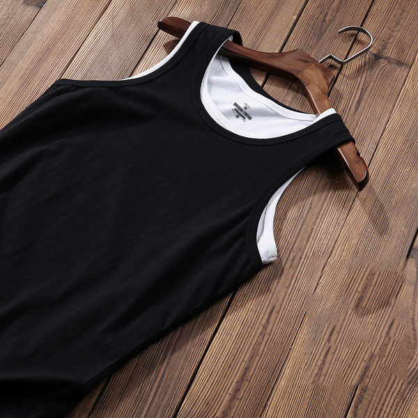 Férfi felső két színben virágos motívummal