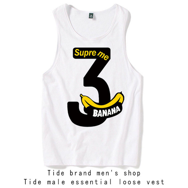 Fekete-fehér férfi felső, színes nyomattal