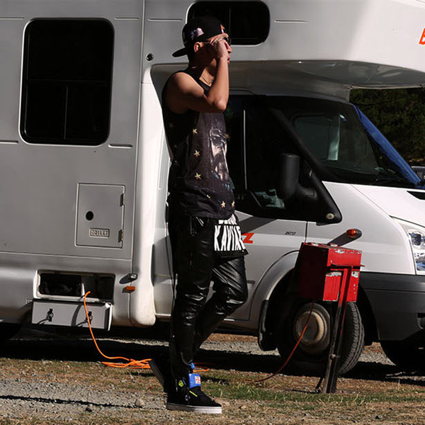 Модерен мъжки потник с щампа на животно