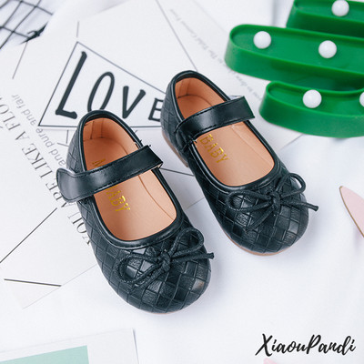 Alkalmi gyerekcipő lányoknak szalaggal