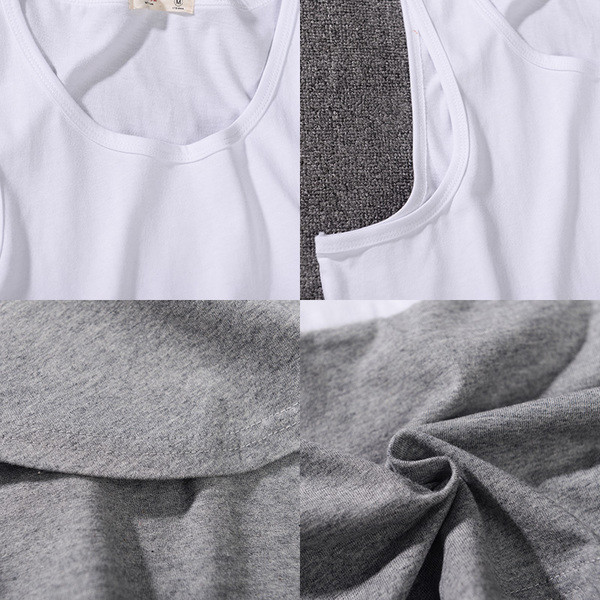 Kéttónusú férfi felső, széles pántokkal