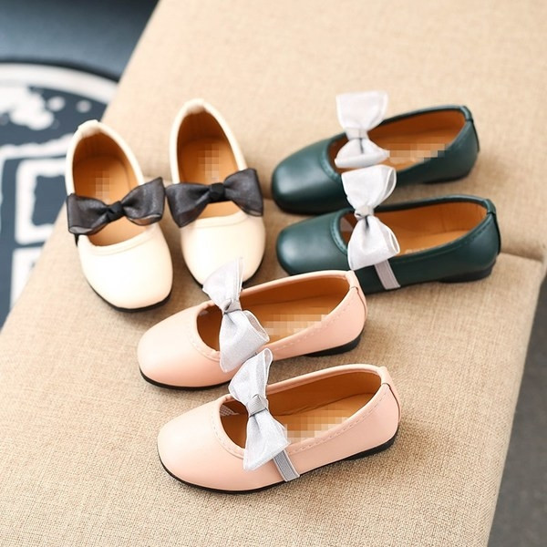 Három színű szalagos gyerekcipő lányoknak