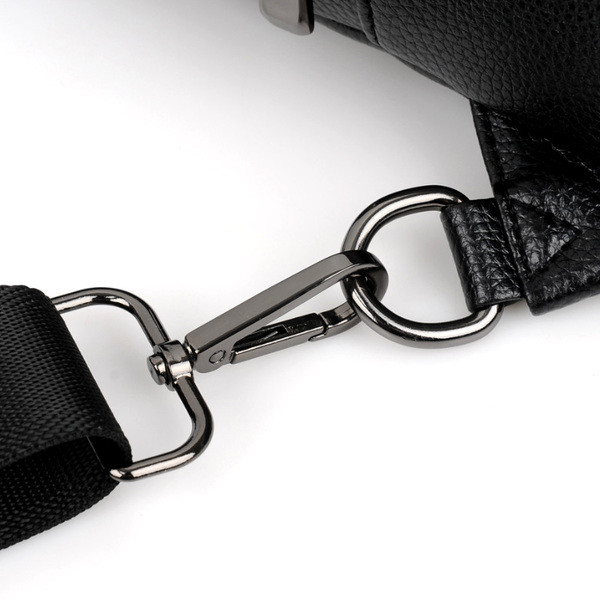 Ανδρικό σακίδιο  από οικολογικό δέρμα σε δύο χρώματα