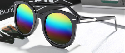 Ochelari moderni rotunzi de dama in mai multe culori