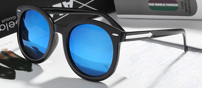 Ochelari moderni rotunzi de dama in mai multe culori