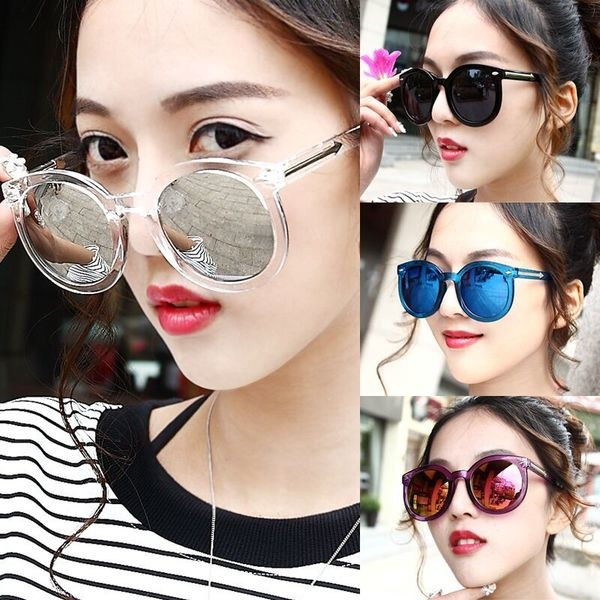 Ochelari moderni rotunzi de dama in mai multe culori