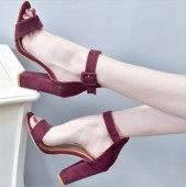 Pantofi clasici de dama cu toc in trei culori