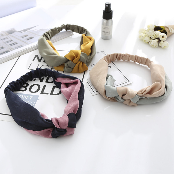 Bandă elastică de păr pentru femei în cinci culori