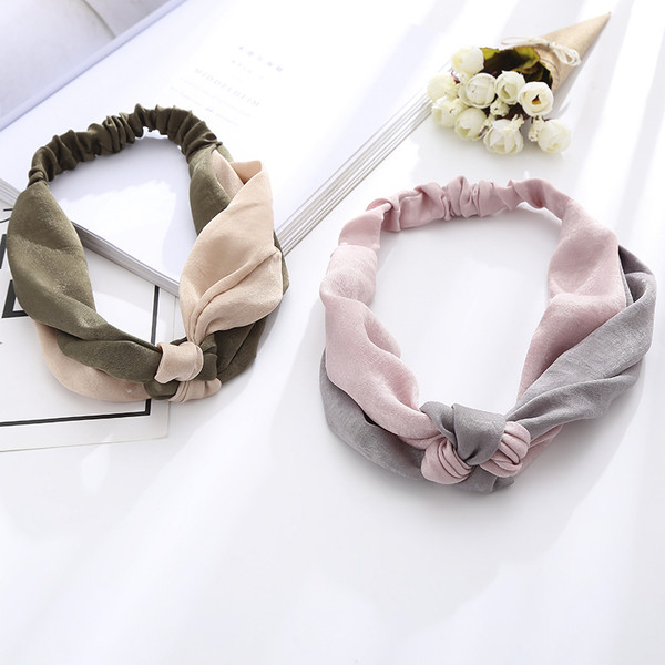 Bandă elastică de păr pentru femei în cinci culori