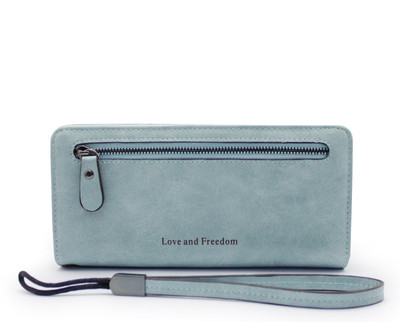 Portofel lung de dama cu fermoare in diferite culori