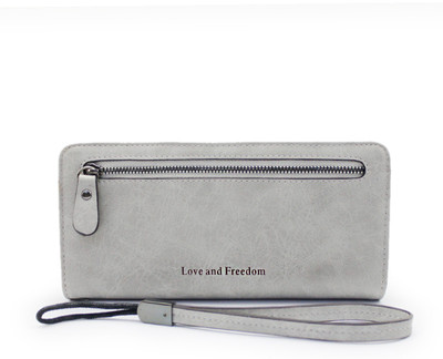 Portofel lung de dama cu fermoare in diferite culori