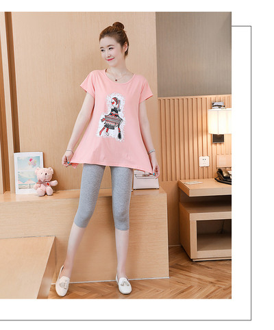 Tricou de zi cu zi pentru gravide in mai multe culori cu inscriptie